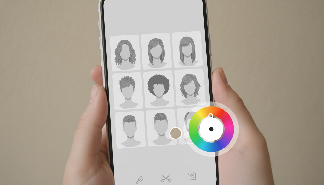Mobile app interface showing h...